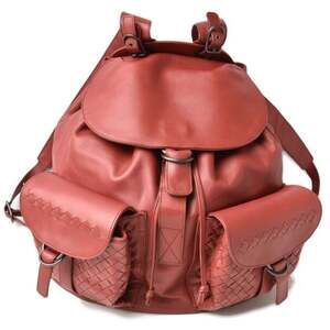 BOTTEGA VENETA Leather Intrecciato Backpack